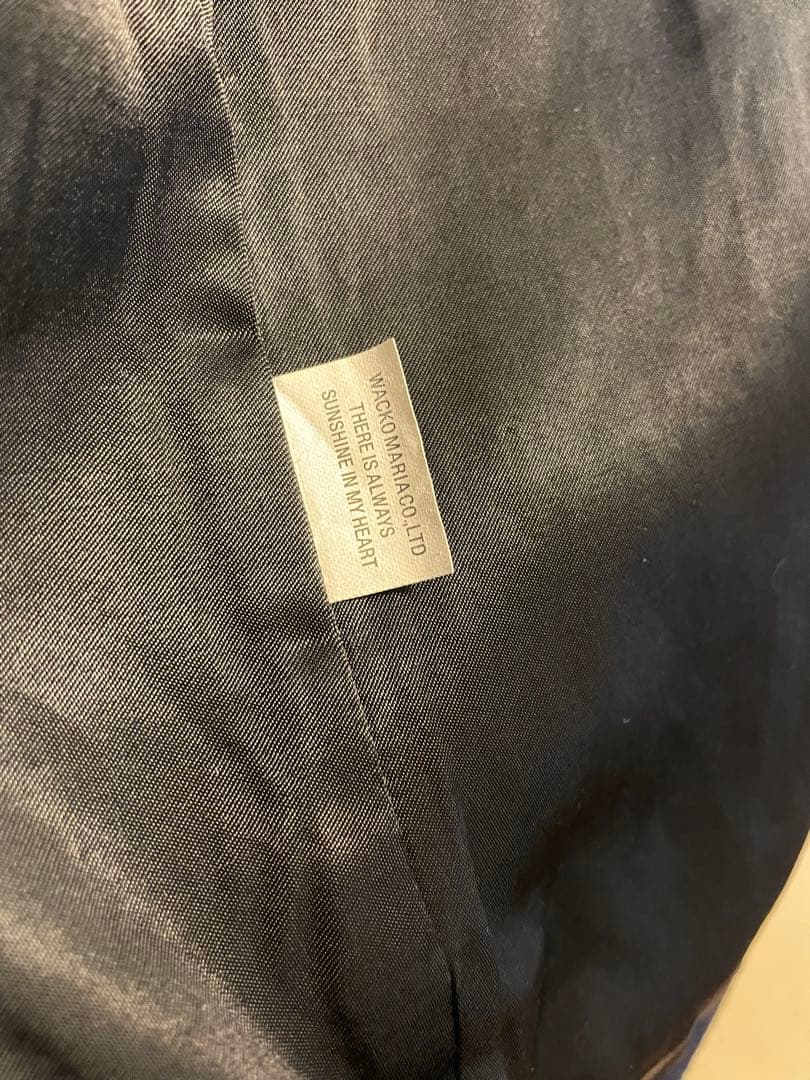 新品未使用wackomaria ダブルブレストコート　ネイビー XL