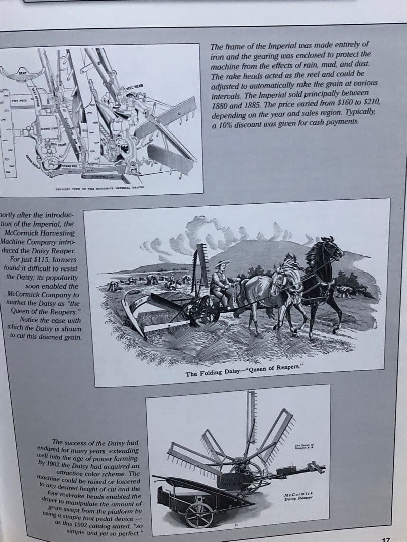 洋書 INTERNATIONAL HARVESTER FARM EQUIPMENT