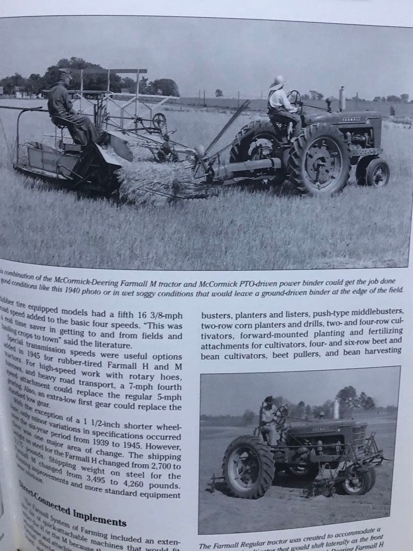 洋書 INTERNATIONAL HARVESTER FARM EQUIPMENT