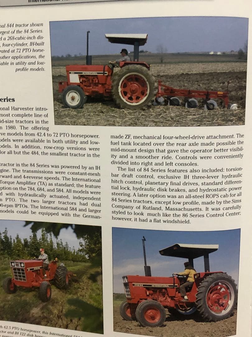 洋書 INTERNATIONAL HARVESTER FARM EQUIPMENT