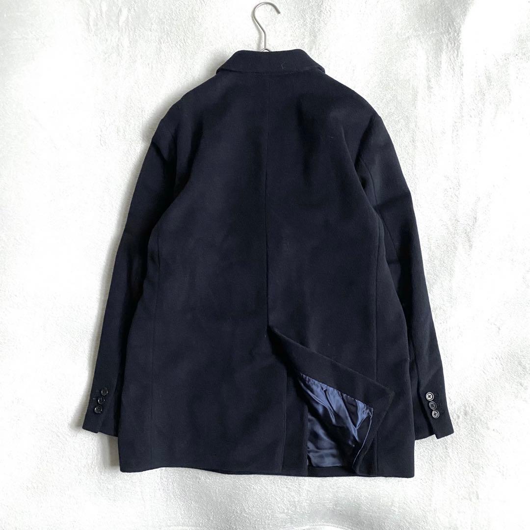 【美品✨】FRAMeWORK ライトビーバーダブルブレストジャケット　ネイビー
