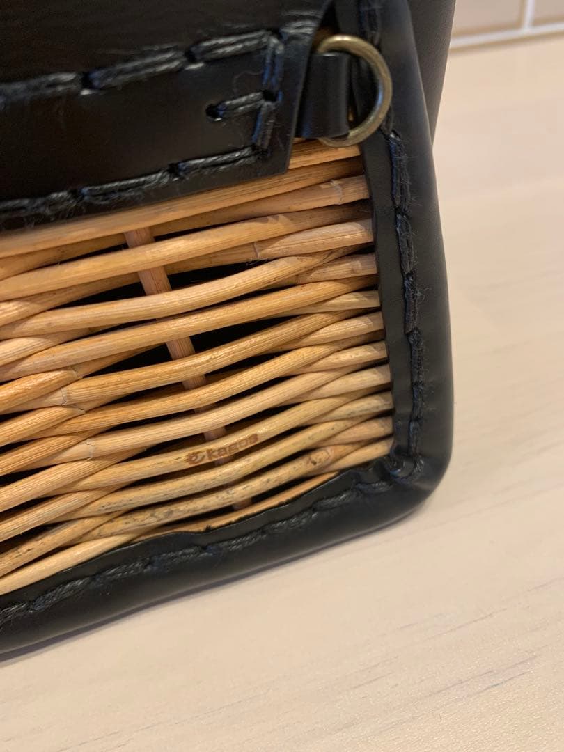 エバゴスebagos カーフハンドバッグ SＳ