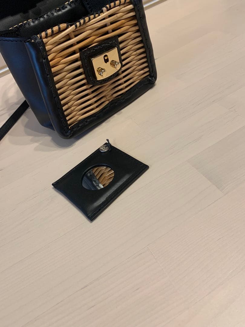 エバゴスebagos カーフハンドバッグ SＳ