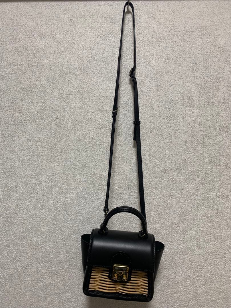 エバゴスebagos カーフハンドバッグ SＳ