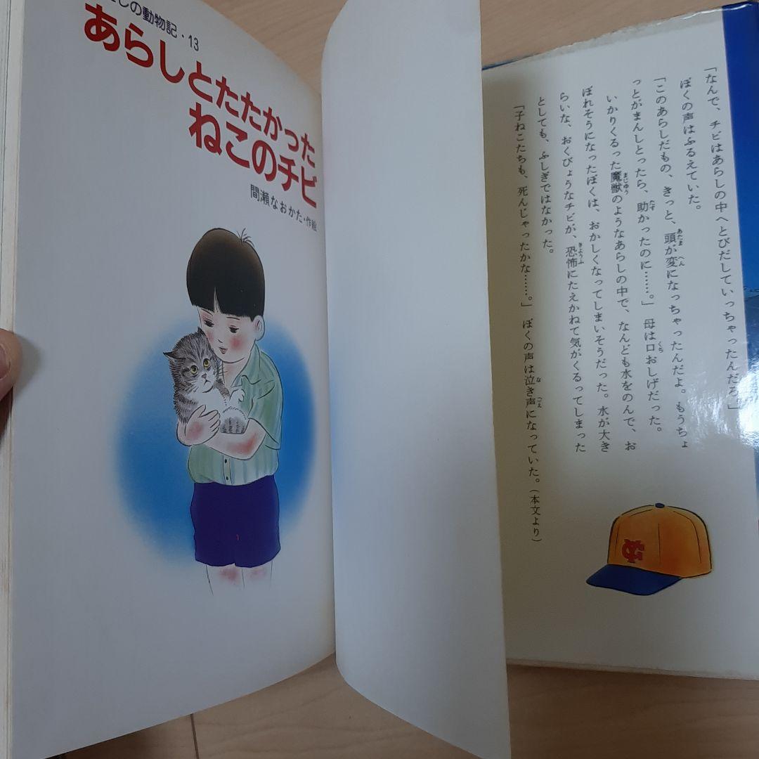 あらしとたたかったねこのチビ　ポプラ社　1989年