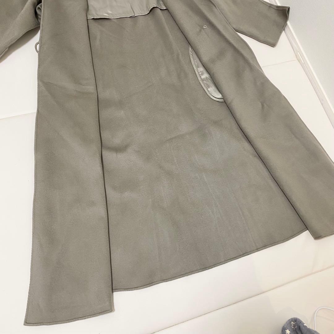 最高級 ロロピアーナ社 PEONY カシミヤ100％ コート　オリーブ