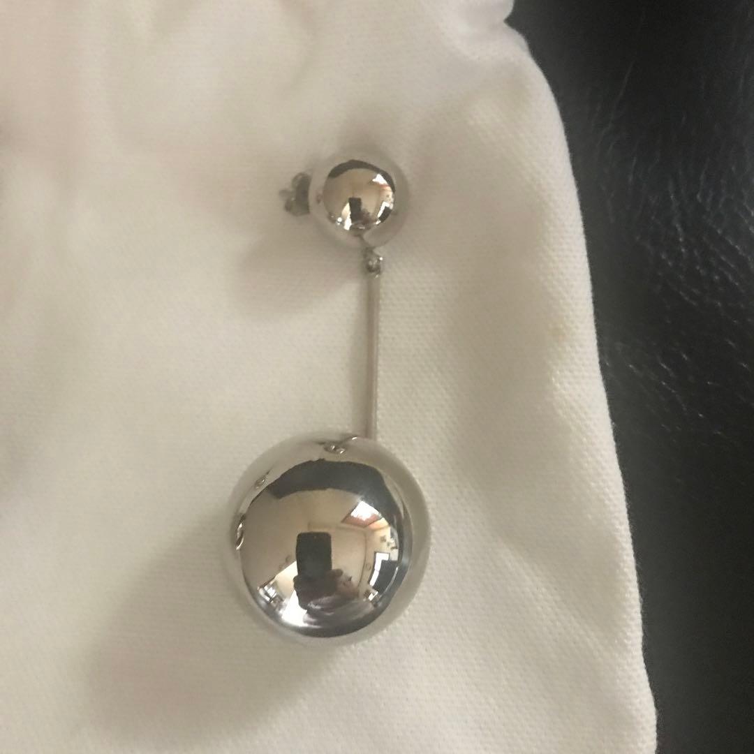 新品J W ANDERSON ジェーダブルアンダーソン　ピアス　Silver