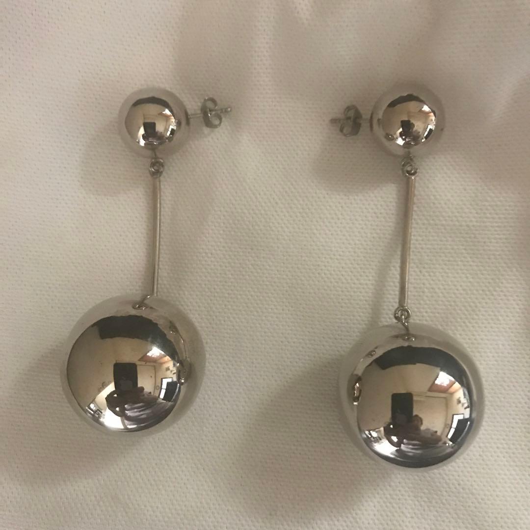 新品J W ANDERSON ジェーダブルアンダーソン　ピアス　Silver