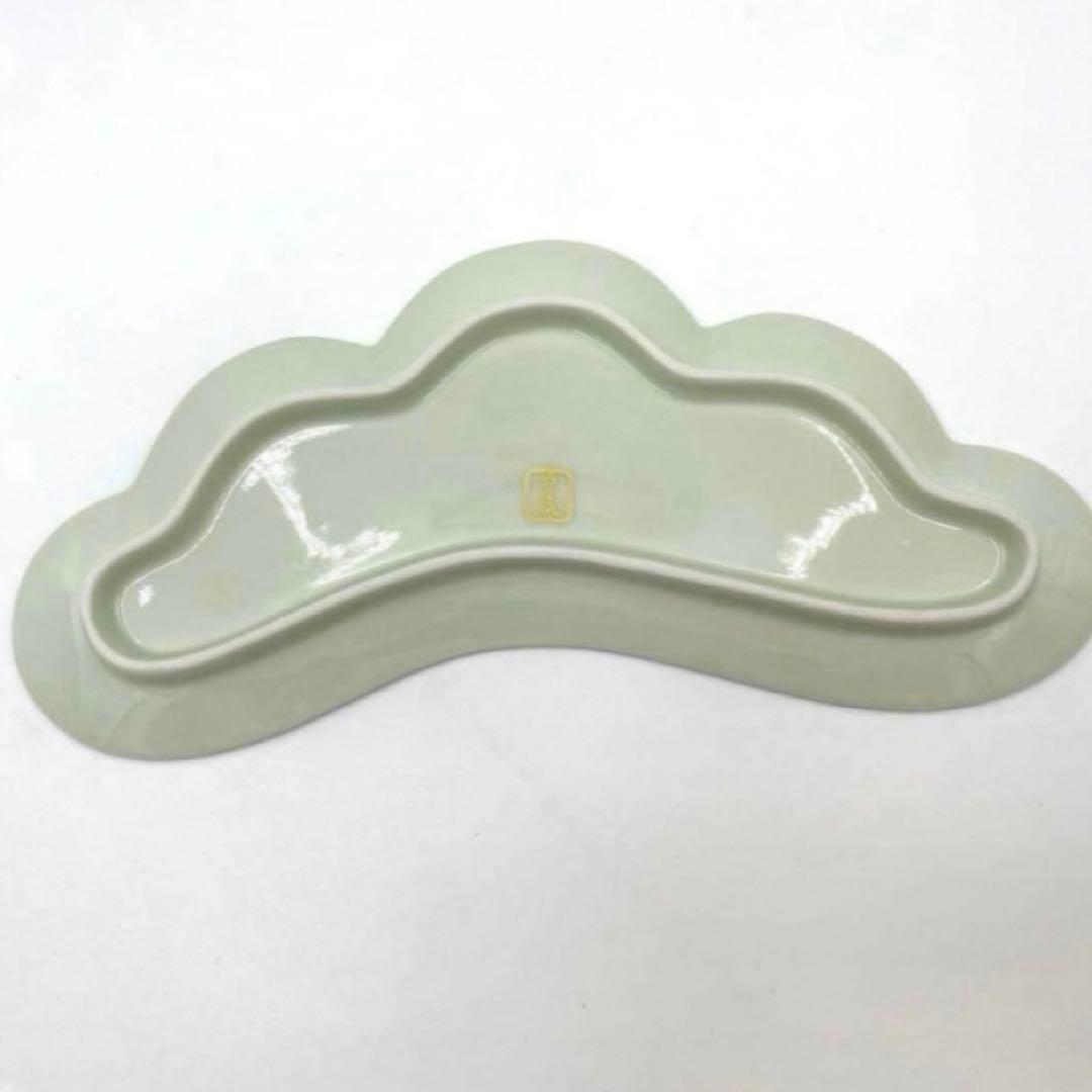 【新品】【大人気】有田焼幸楽窯　錦銀松葉形前菜皿3枚セット　縁起物