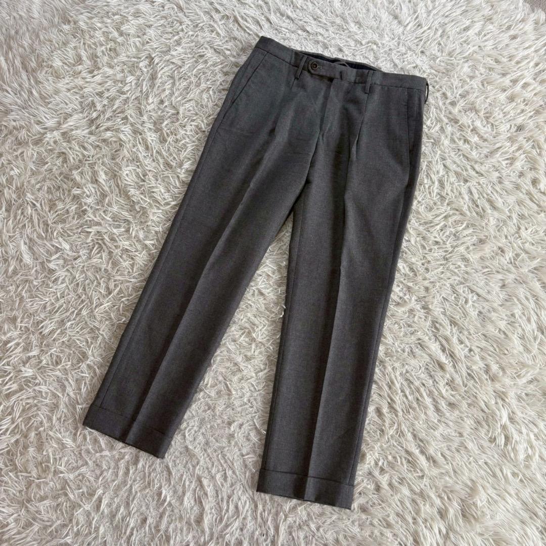 美品・早い者勝ち✨ インコテックス スラックス メンズSサイズ グレー