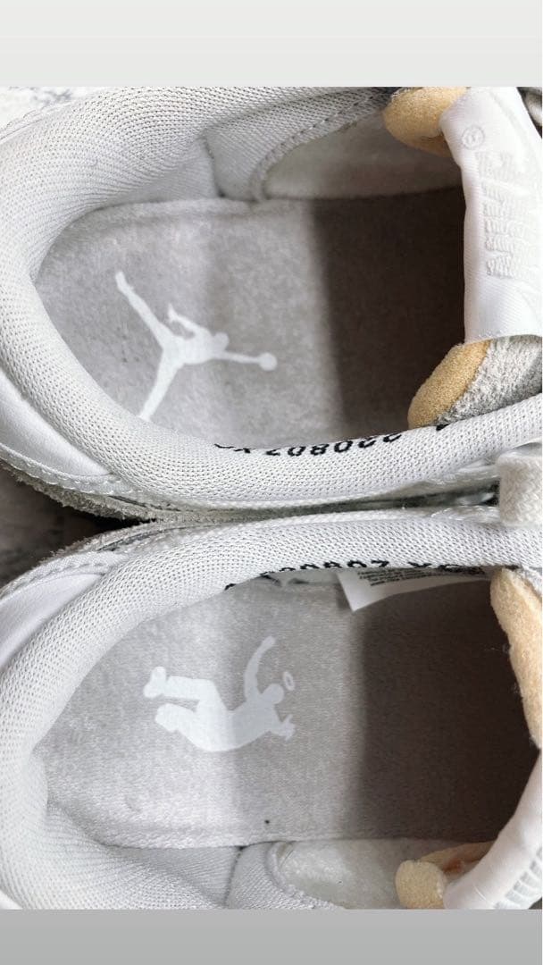 【新品未使用】ユニオン×ナイキ　エアジョーダン1 ローKO ホワイト　キャンバス