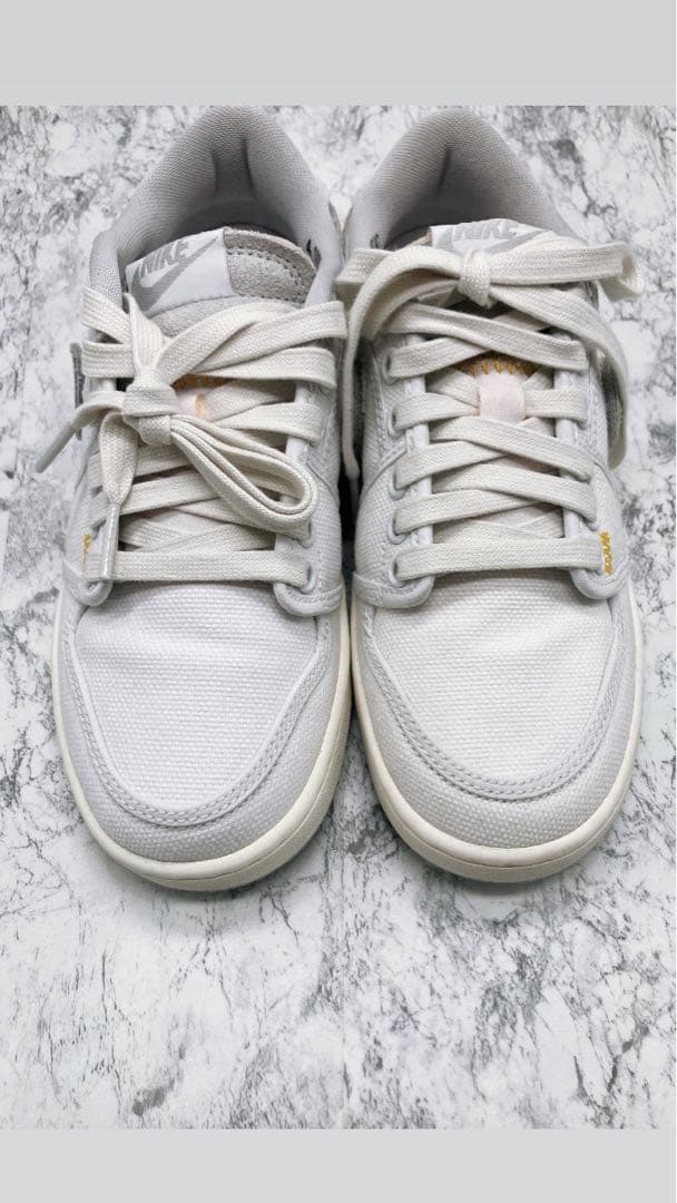 【新品未使用】ユニオン×ナイキ　エアジョーダン1 ローKO ホワイト　キャンバス