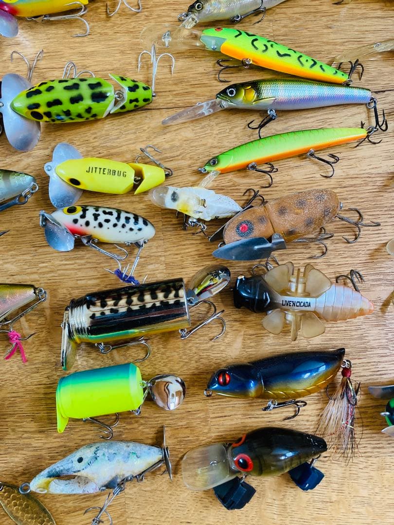 バス釣り オールドルアーセット 100個以上