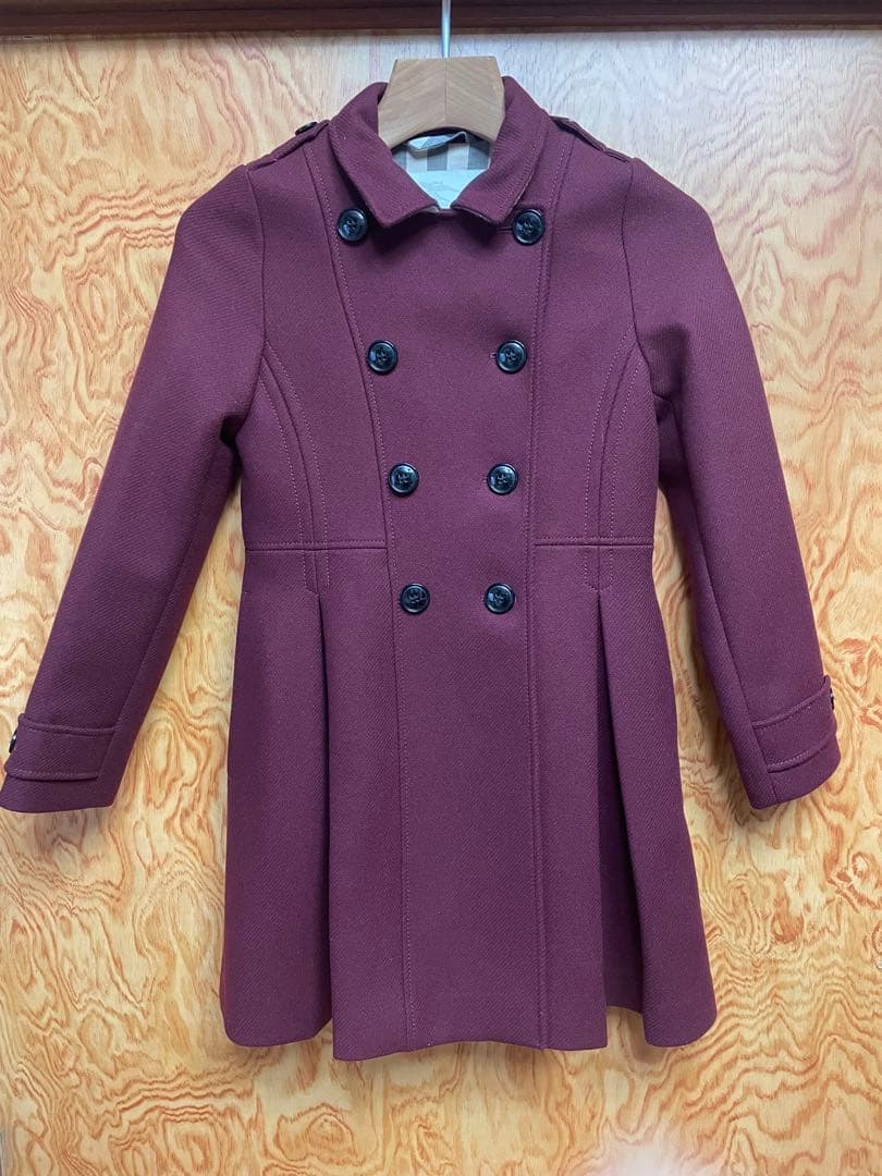 美品⭐︎バーバリー　ピーコート　140cm 130