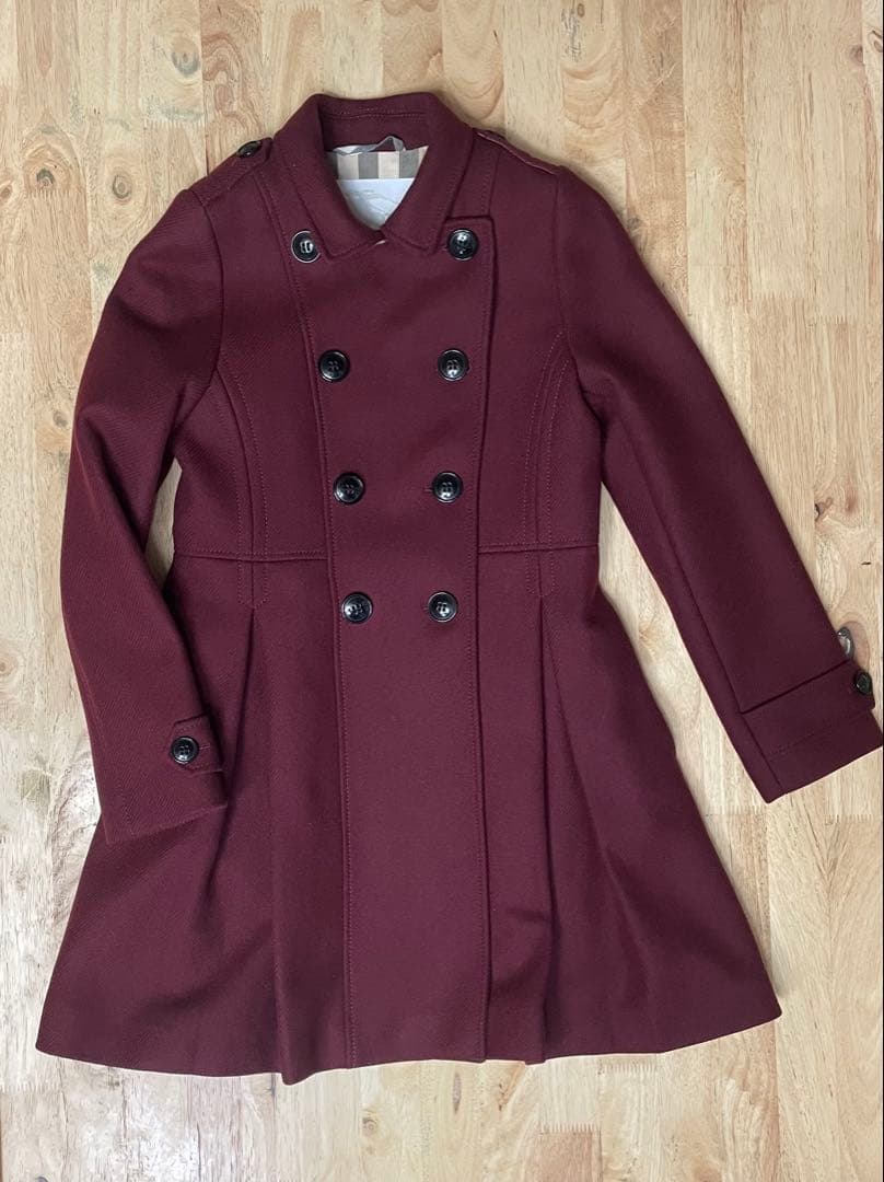 美品⭐︎バーバリー　ピーコート　140cm 130