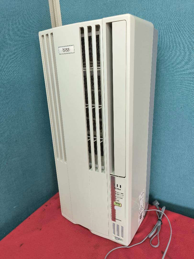 21年製　コロナ窓用エアコンReLaLa　8畳まで　CW-FA1821