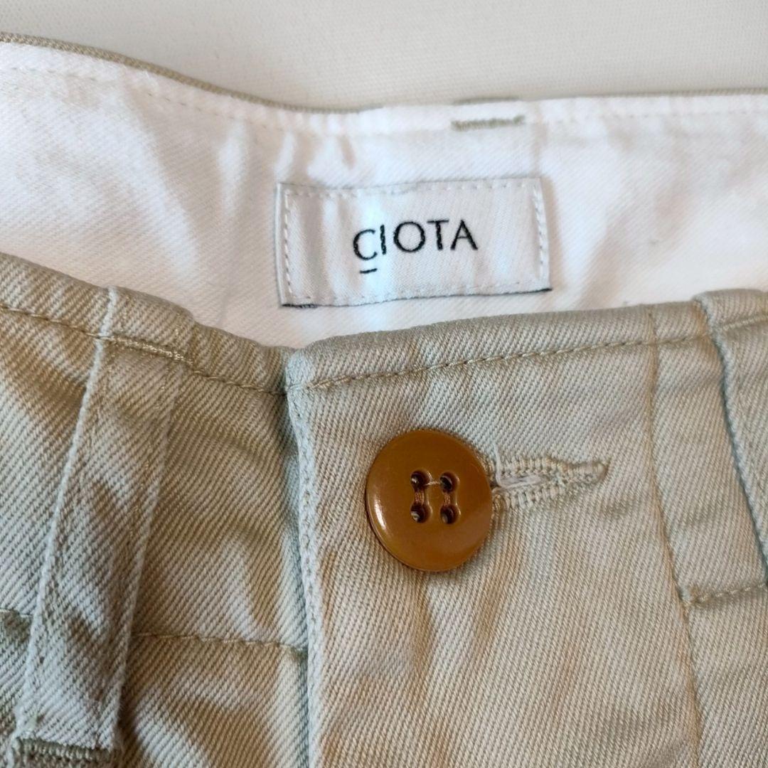 CIOTA シオタ スビンコットン ウエポン チノパン サイズ4