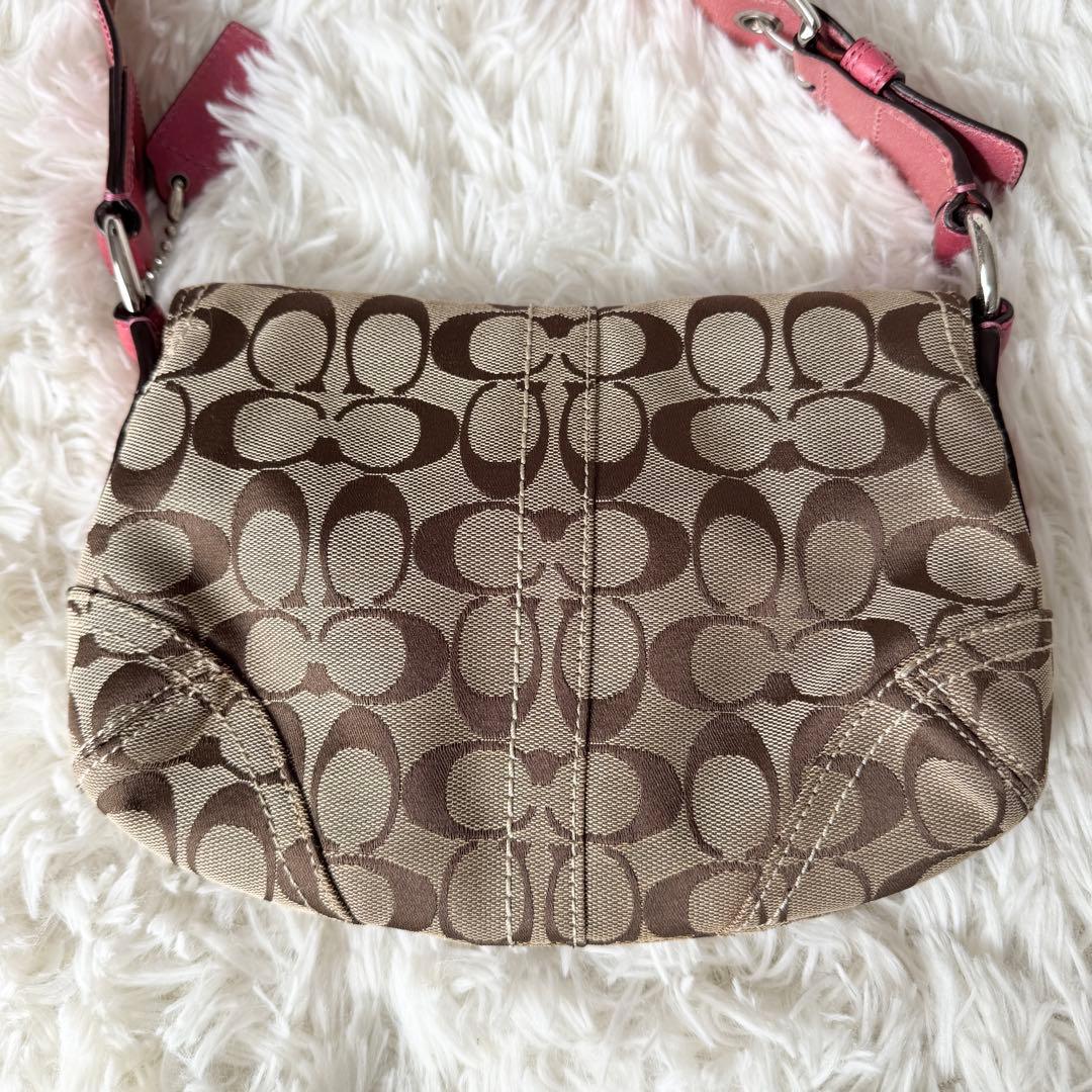 希少✨人気 コーチ ワンショルダーバッグ ピンク ソーホー 11860 肩掛け