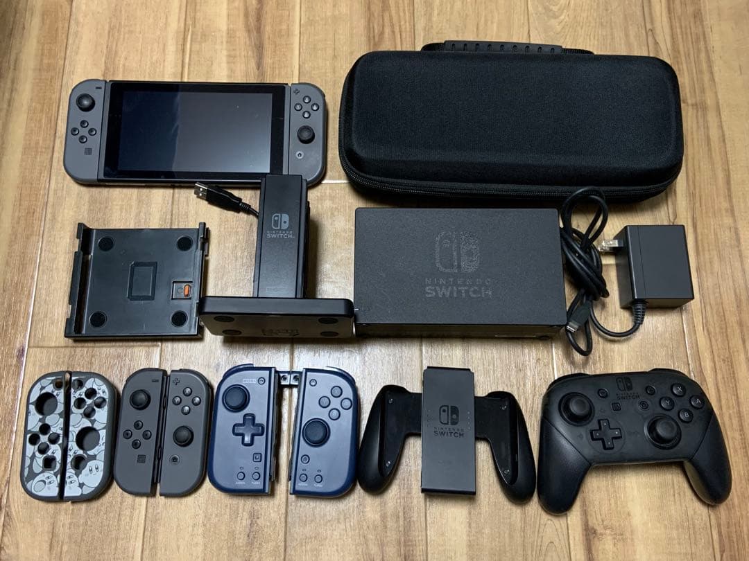 【ドリフト有】Nintendo Switch 本体+プロコン その他付属品