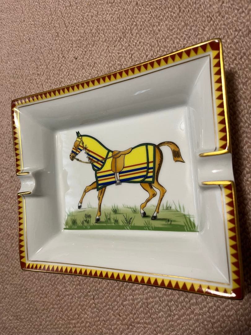 エルメスHERMES灰皿19㎝×16㎝