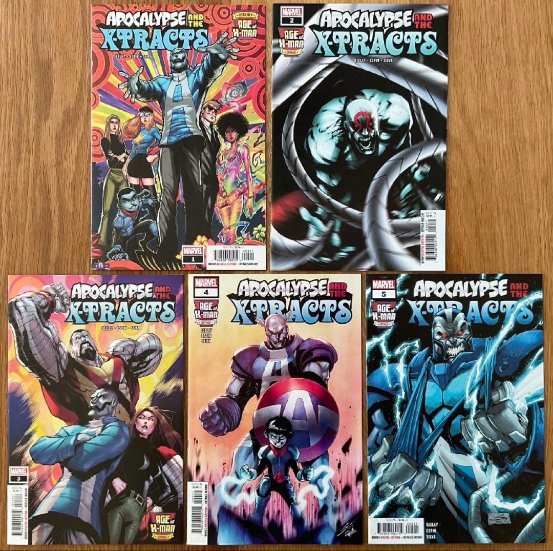 再値下げ❗️Age of X-man コンプリートセット アメコミリーフ 34冊