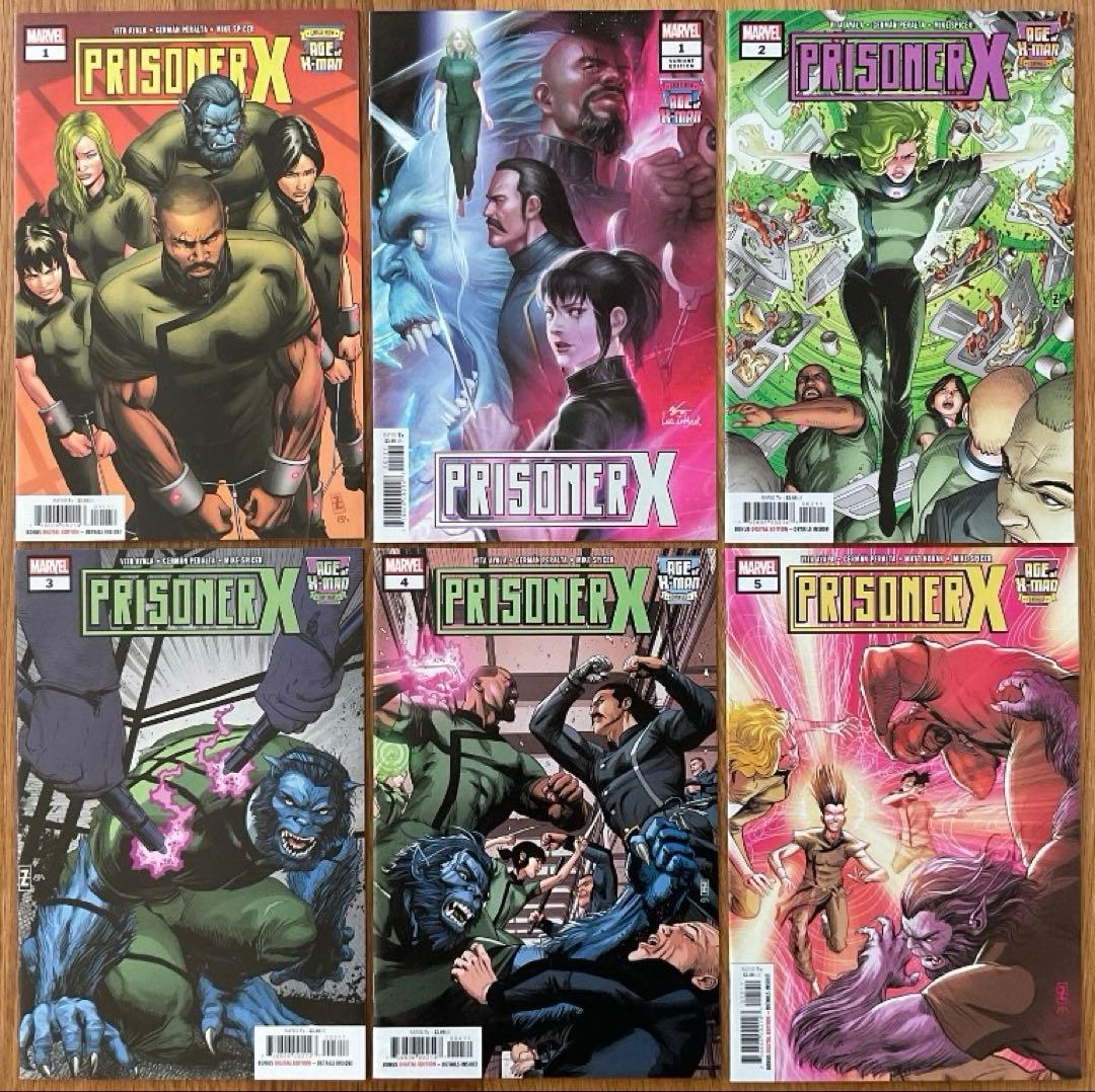 再値下げ❗️Age of X-man コンプリートセット アメコミリーフ 34冊