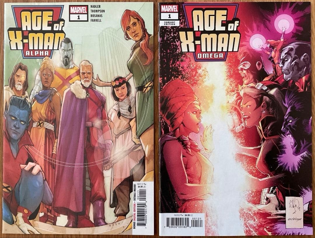 再値下げ❗️Age of X-man コンプリートセット アメコミリーフ 34冊