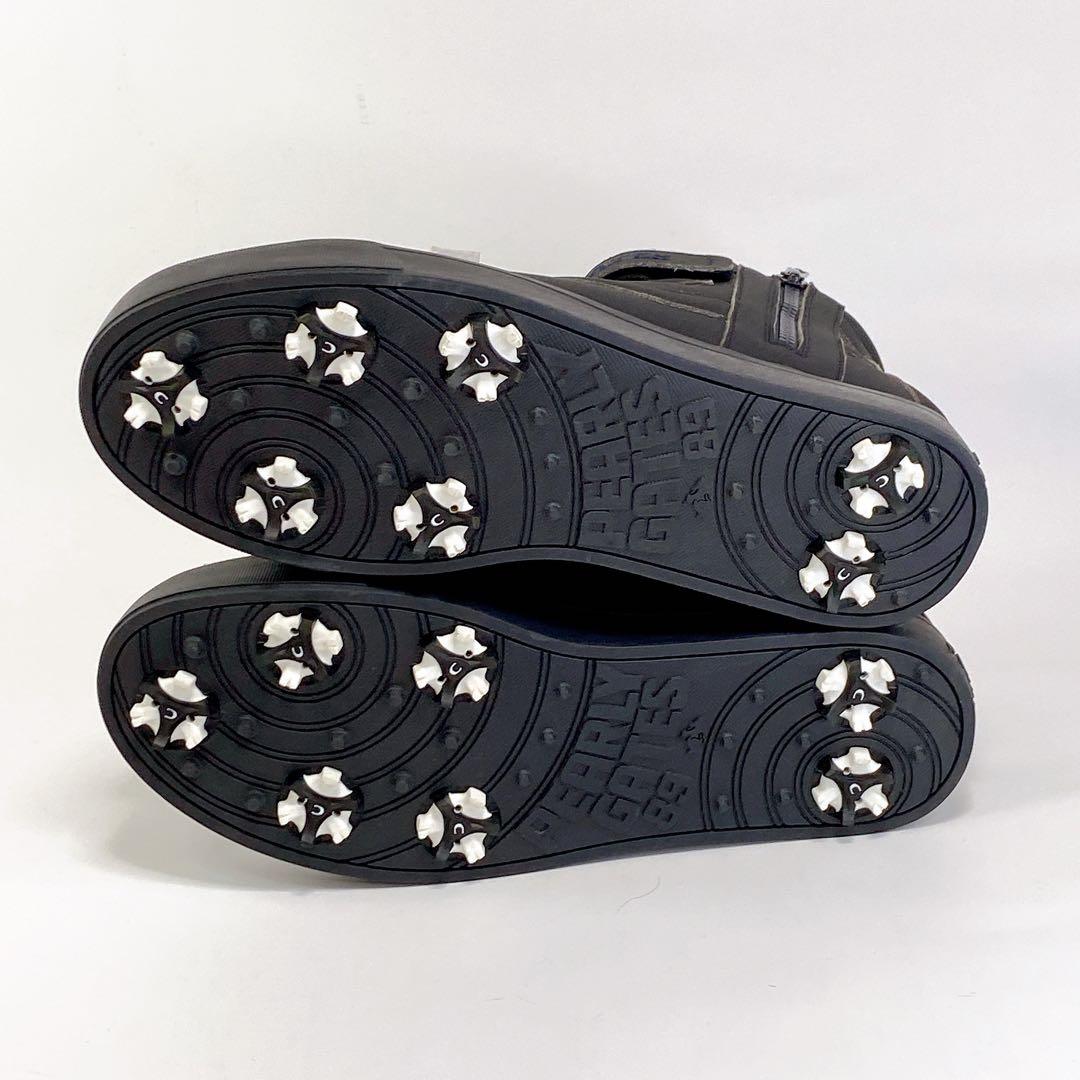 【未使用】PEARLY GATES ネイビー ハイカットゴルフシューズ 26