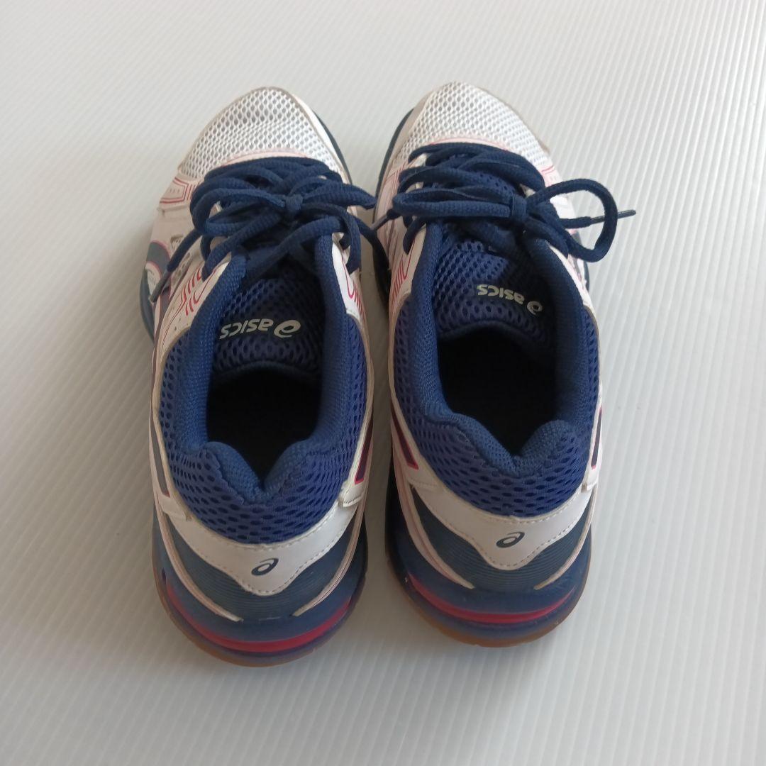 ASICS RYRUS バレーボールシューズ ホワイト/ネイビー/ピンク