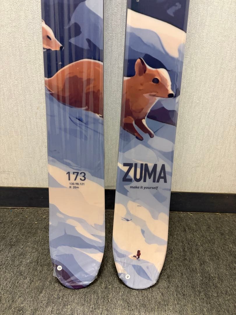 ZUMA M.I.Y スキー板 173cm 未使用品