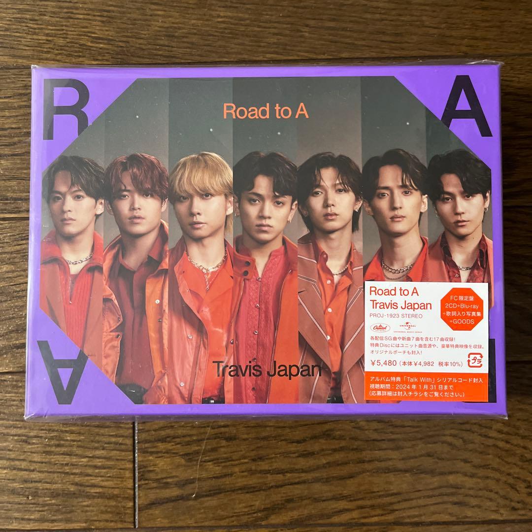 【未開封】Travis Japan Road to A CD FC盤