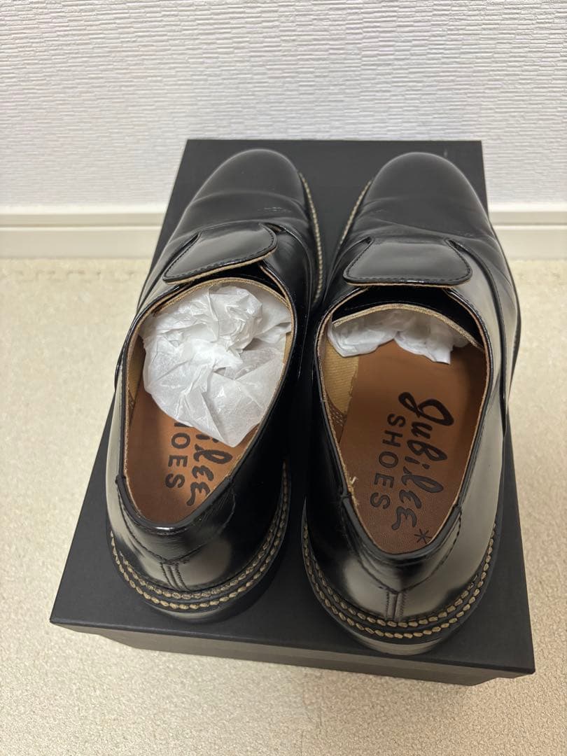 値下げ　ジュビリーシューズ フラップシューズ　6ハーフ　25㎝　⑤