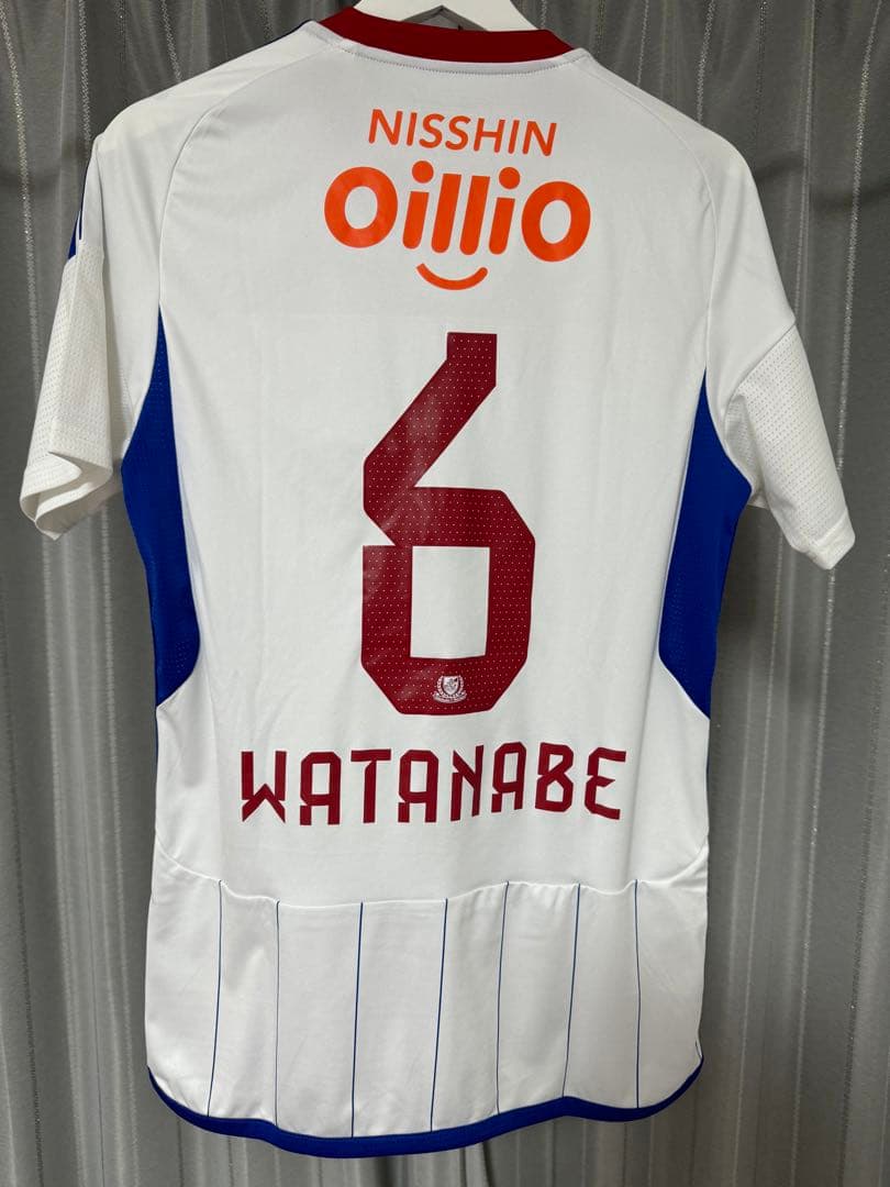 【くまさんすみれ】横浜F・マリノス 2024 ユニフォーム 渡辺皓太 M