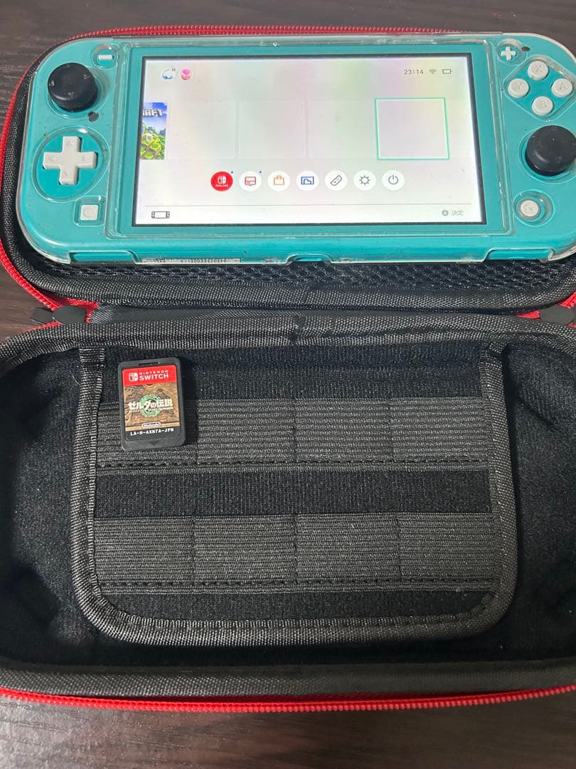 Nintendo Switch Lite ターコイズ ティアキン付き