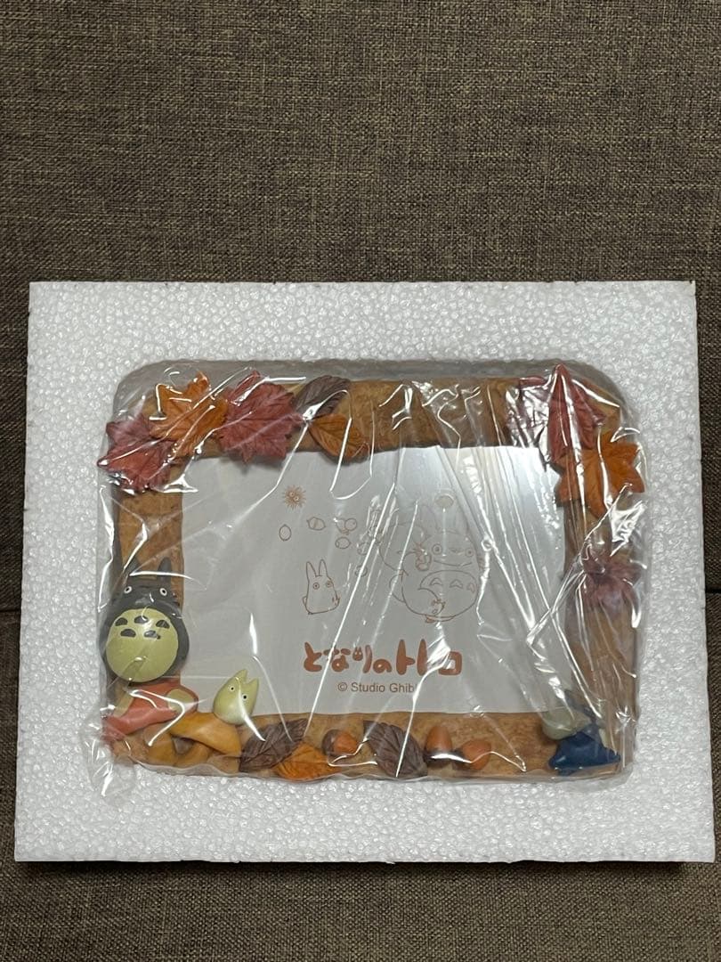 となりのトトロ　四季フォトフレーム　秋のどんぐりひろい　新品未使用　廃盤品