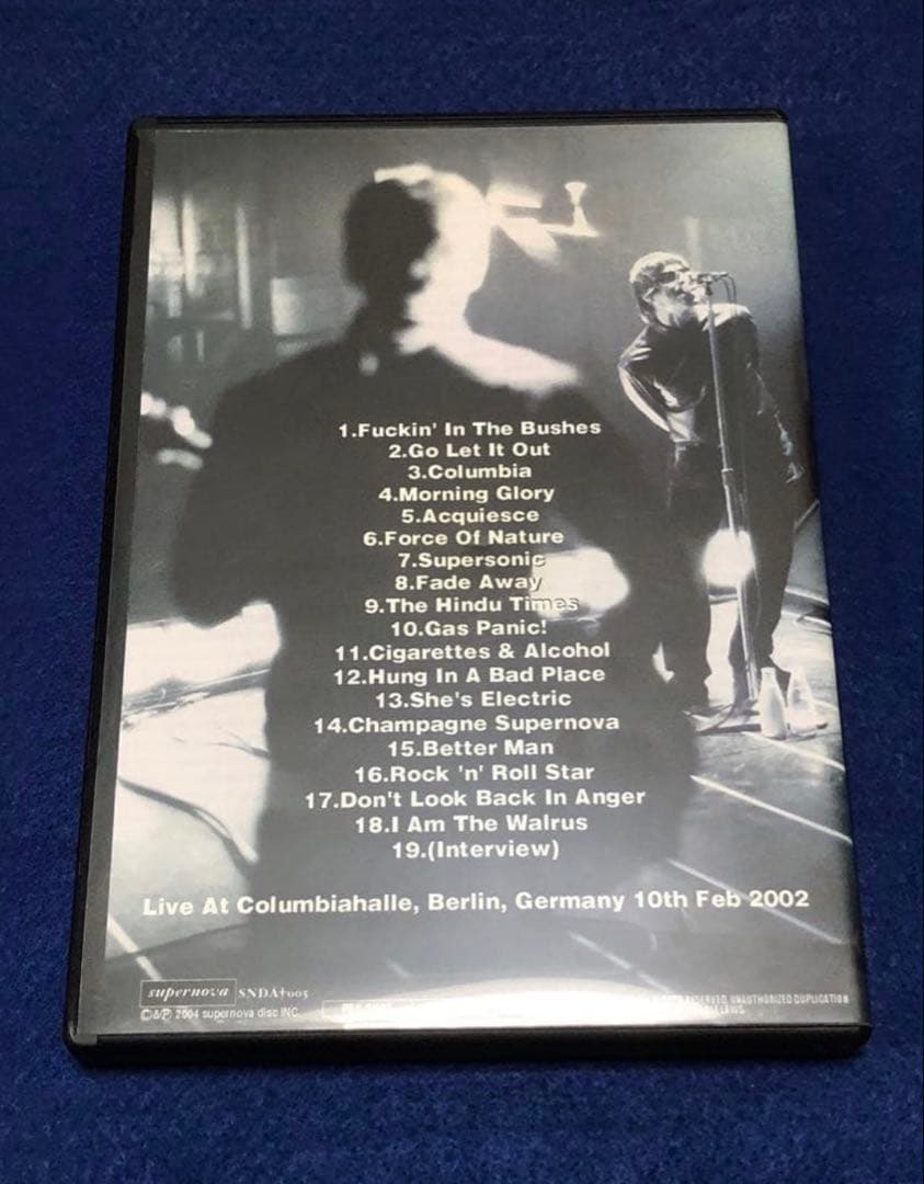 【oasis】　LIVE DVD 6本セット