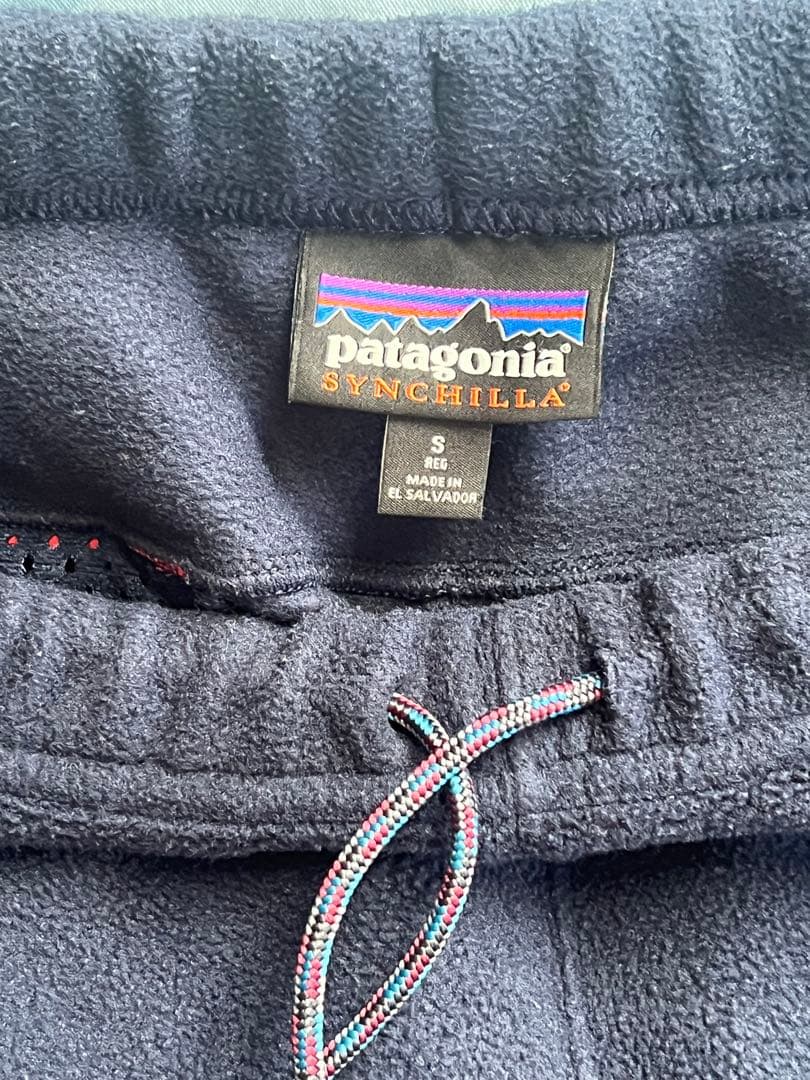 patagonia パタゴニア　シンチラ　ネイビー　パンツ　Sサイズ