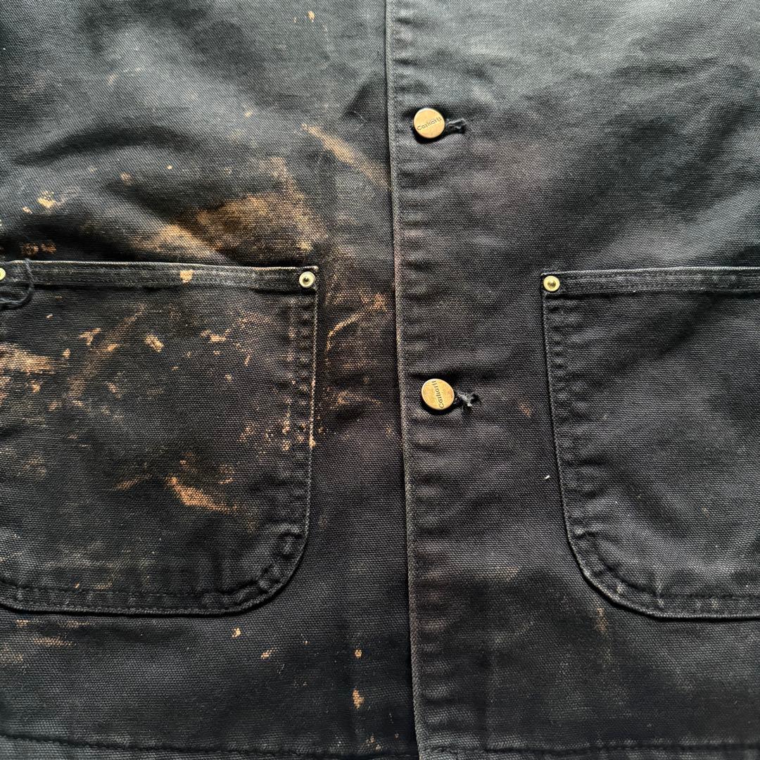 Carhartt ミシガンチョアコート 90's ペイント ボロ フェード