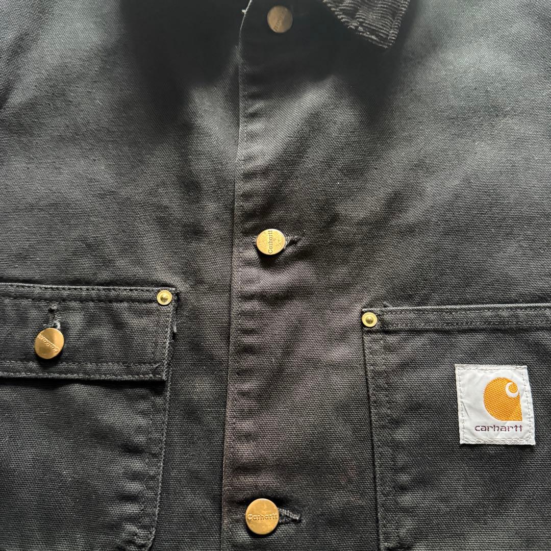 Carhartt ミシガンチョアコート 90's ペイント ボロ フェード