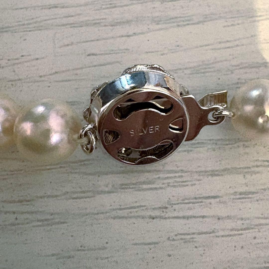 照り強超大珠✨8.5-9mm あこや本真珠ネックレス　アコヤパール　干渉色