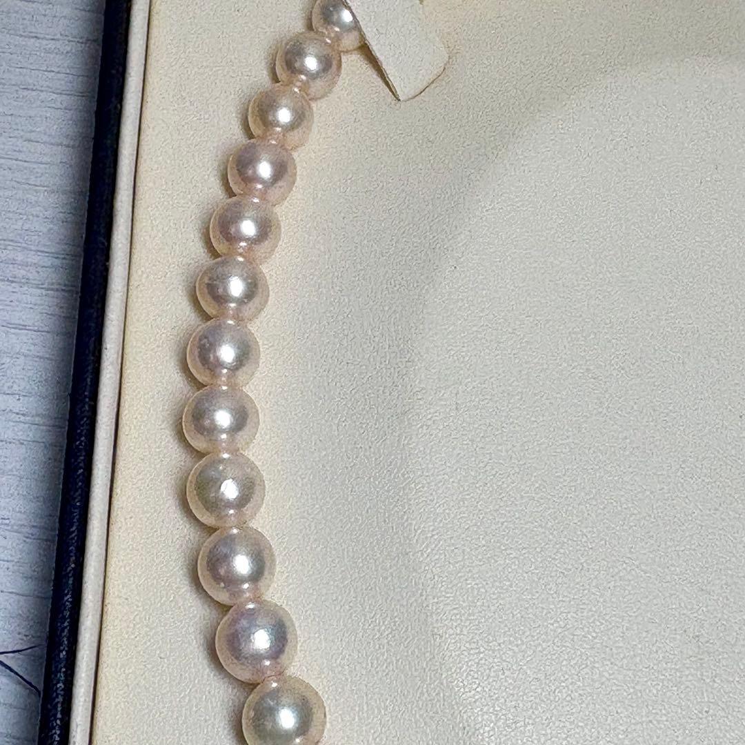 照り強超大珠✨8.5-9mm あこや本真珠ネックレス　アコヤパール　干渉色
