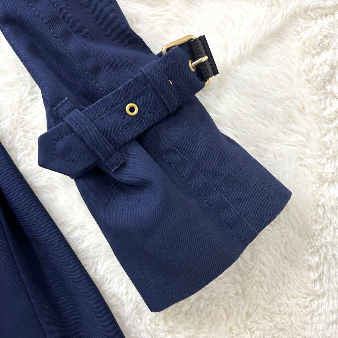 BLUE LABEL CRESTBRIDGE 裏地総柄 トレンチコート 38 M