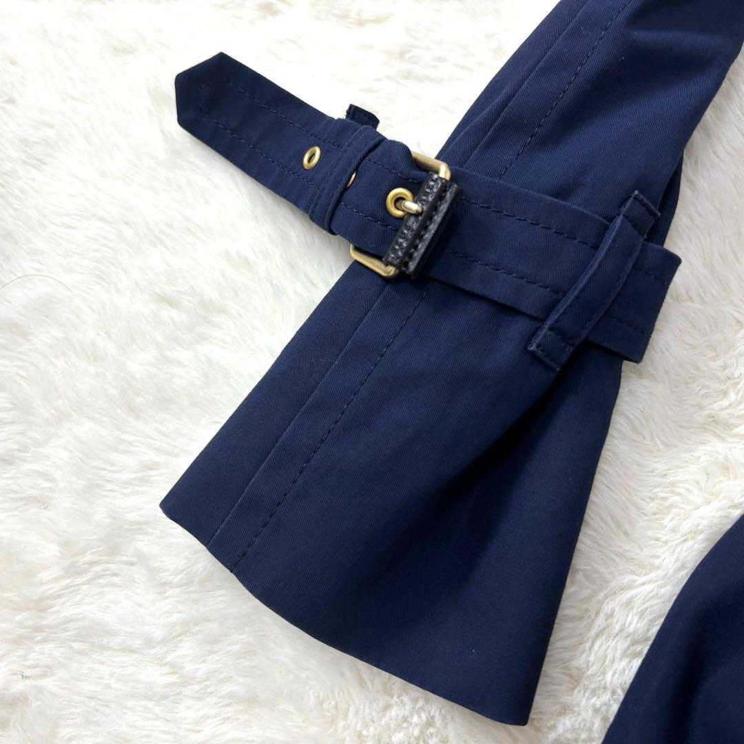 BLUE LABEL CRESTBRIDGE 裏地総柄 トレンチコート 38 M