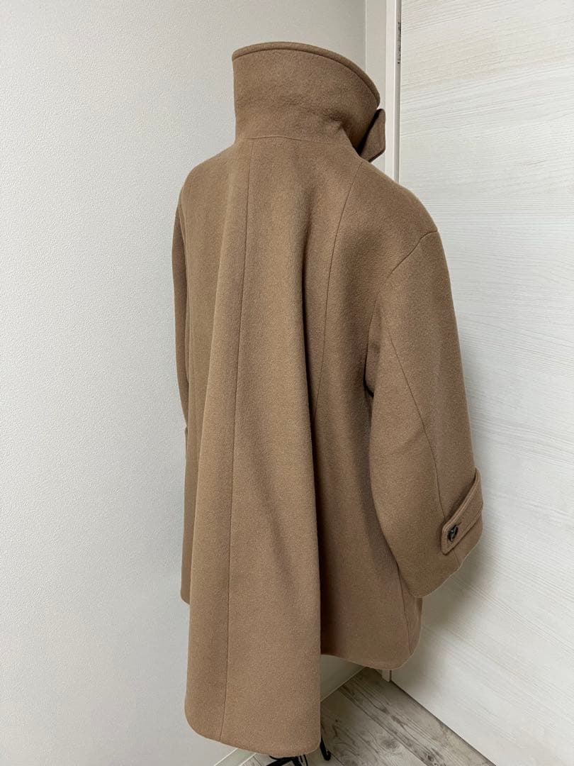 週末値下げ✨セルフォード　今季Aラインウールミドルコート