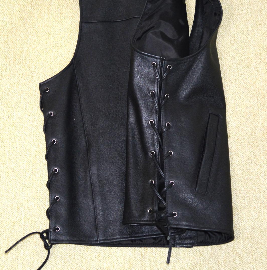 かぶ吉　皮ベストハーレーダビッドソンRN １０３８１９/ CA ０３４０２