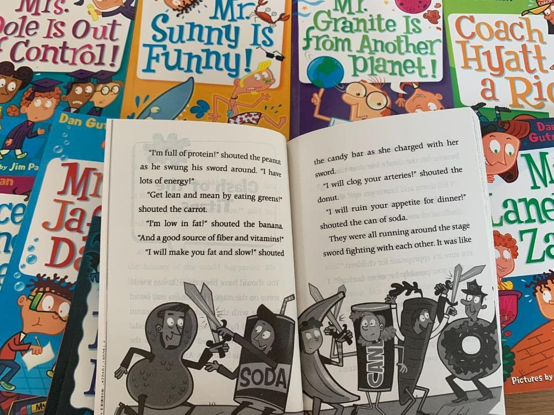 My Weird Schoolシリーズ1-5絵本69冊　51冊分音源付