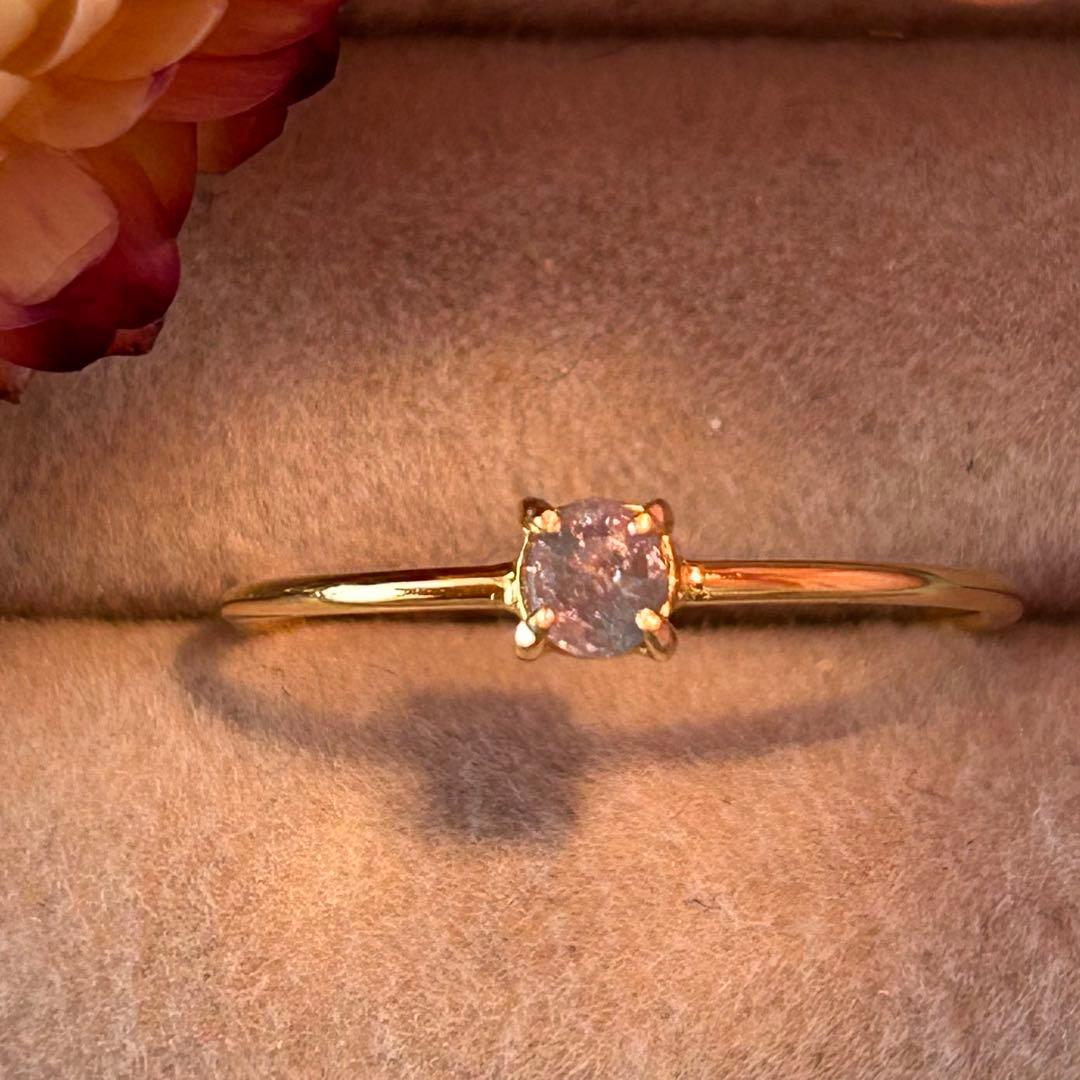 サイズ限定♡天然アレキサンドライトのリング