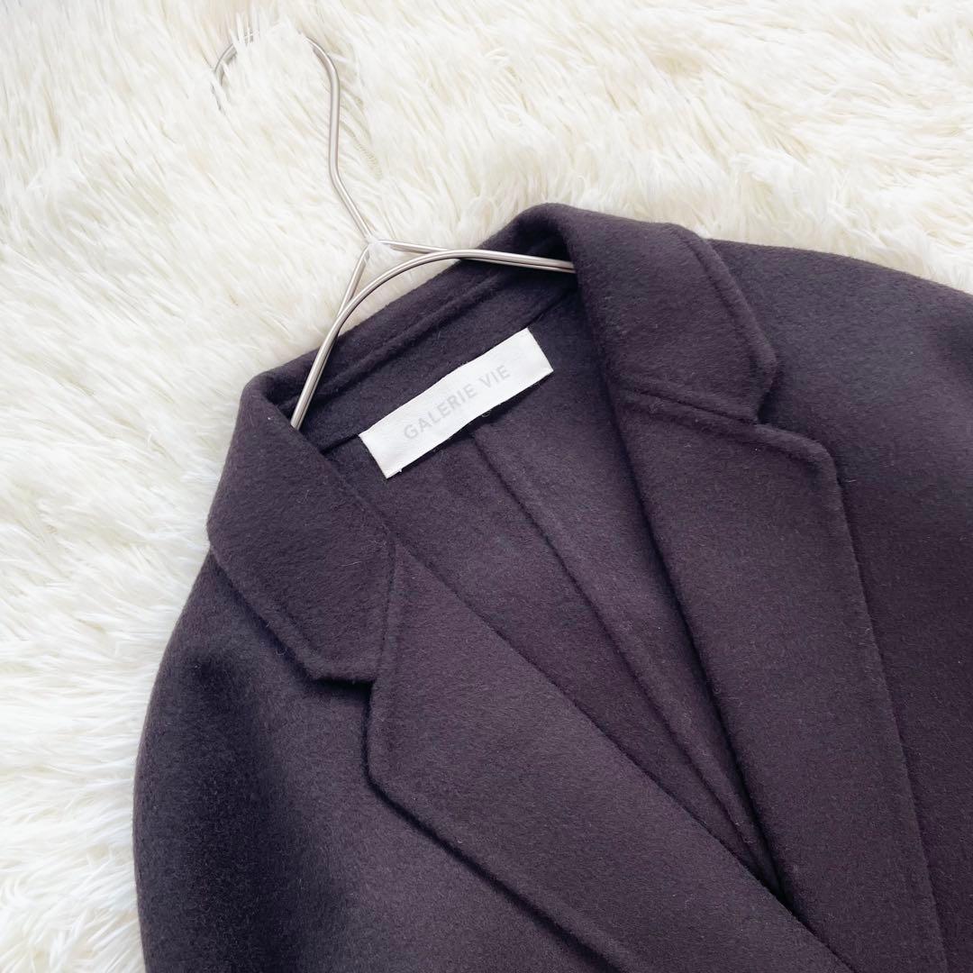 新品タグ付✨GALERIE VIE ウールダブルフェイス チェスターコート 完売
