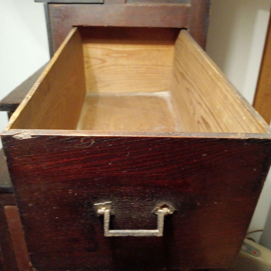 階段箪笥 　(送料込み) たんす　キャビネット　家具 幕末・明治初期