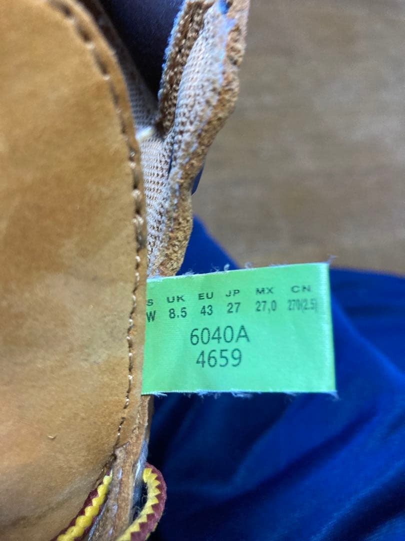 Timberlandベーシックチェッカ US9w JP27です